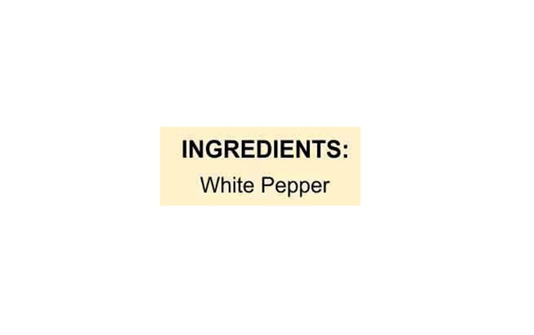 Pushp White Pepper Powder    Box  50 grams